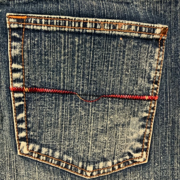 Vintage Pepe Jeans London CLAWED CREATURE Acid Washed Jeans 31/31 HIP HOP RAP - Picture 10 of 13